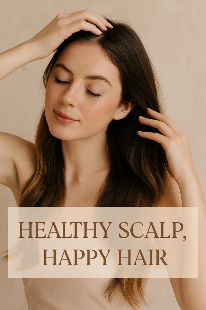 Healthy scalp. Happy hair.